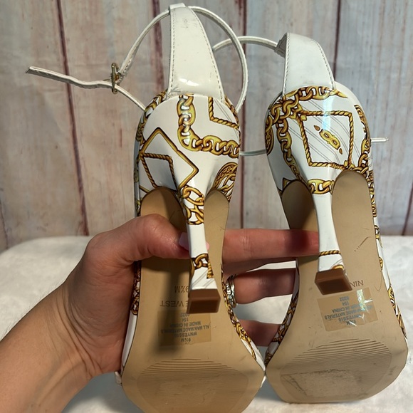 NWOT Nine West Yess Ankle Strap Sandal - Picture 9 of 14